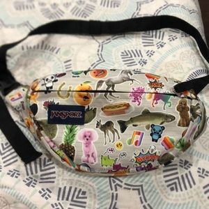A jansport fannypack